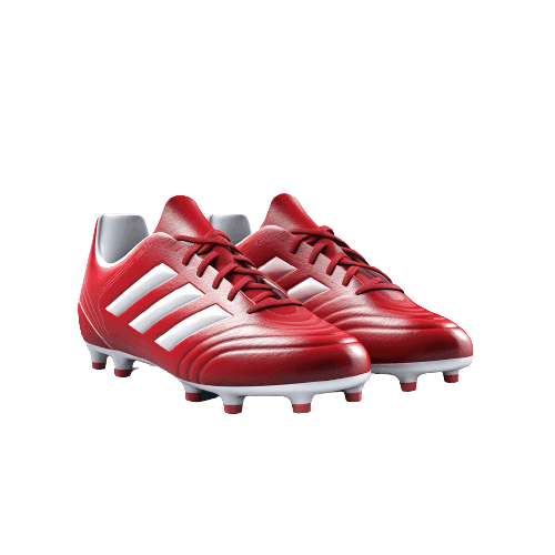 red football boots